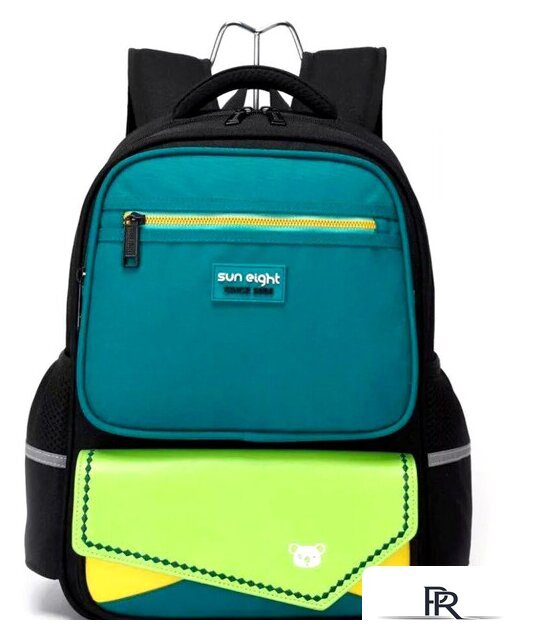 Школьный рюкзак Sun Eight SE-22001 (зеленый/черный) - Изображение №1 — Интернет-магазин ПроЗаказ