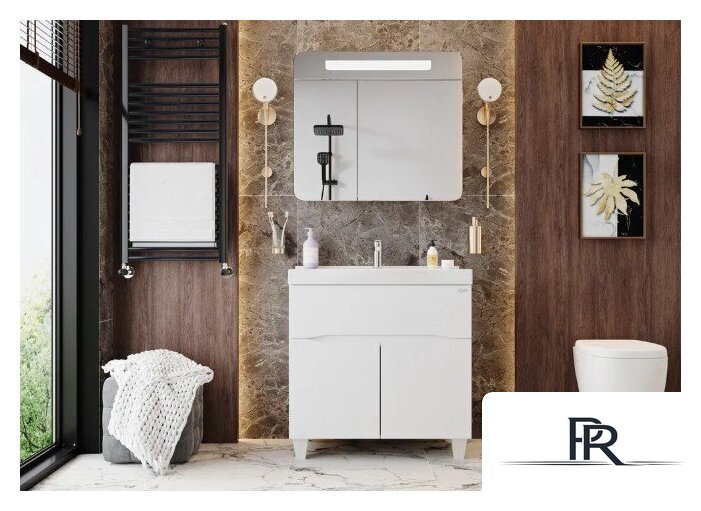  Onika Тумба под умывальник Стрим 80 (108059) - Изображение №2 — Интернет-магазин ПроЗаказ