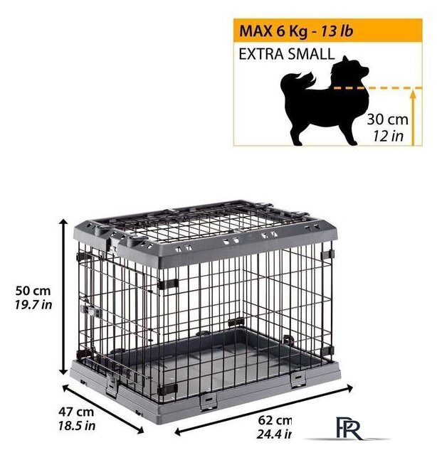 Клетка Ferplast Superior 60 73186101 - Изображение №12 — Интернет-магазин ПроЗаказ