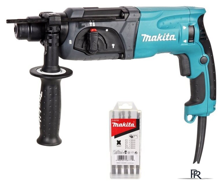 Перфоратор Makita HR2470X20 - Изображение №1 — Интернет-магазин ПроЗаказ