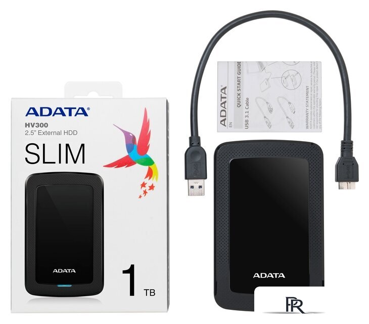 Внешний накопитель ADATA HV300 AHV300-2TU31-CBK 2TB (черный) - Изображение №7 — Интернет-магазин ПроЗаказ