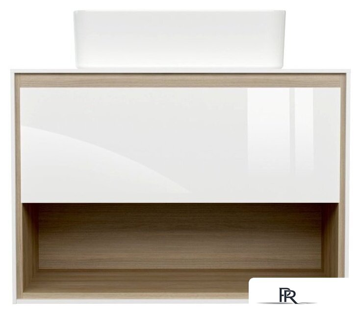  Cersanit Тумба под умывальник со столешницей Louna 80 SZ-LOU80-BL/WH - Изображение №3 — Интернет-магазин ПроЗаказ