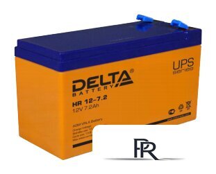 Аккумулятор для ИБП Delta HR 12-7.2 (12В/7.2 А·ч) - Изображение №1 — Интернет-магазин ПроЗаказ