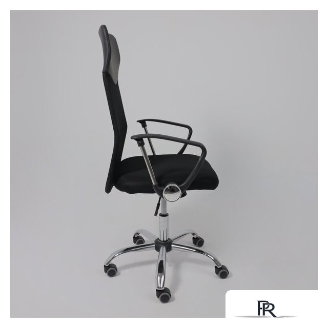 Офисное кресло AksHome Aria (ткань/сетка/экокожа, черный) - Изображение №7 — Интернет-магазин ПроЗаказ