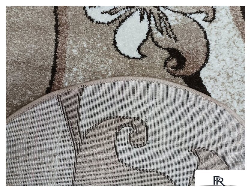 Ковер для жилой комнаты Витебские ковры Эспрессо овал f1673z7o (3x5) - Изображение №3 — Интернет-магазин ПроЗаказ