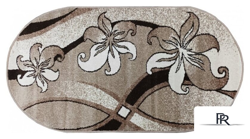 Ковер для жилой комнаты Витебские ковры Эспрессо овал f1673z7o (3x5) - Изображение №2 — Интернет-магазин ПроЗаказ