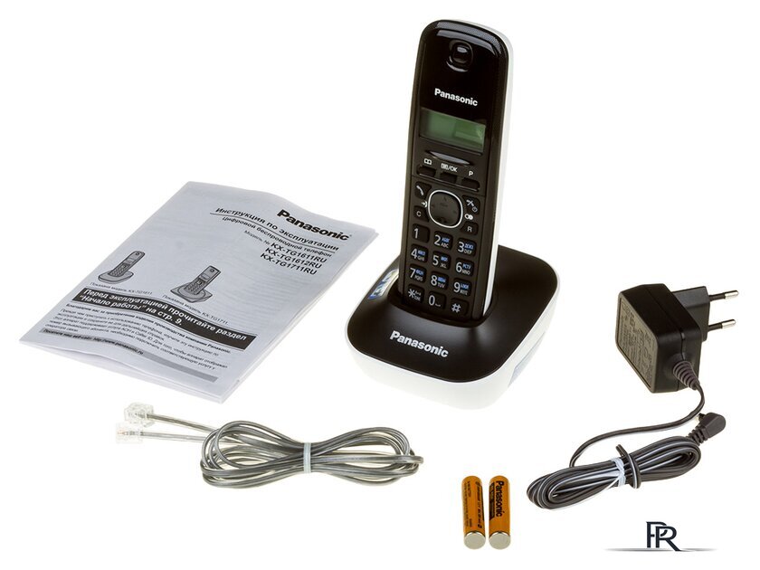 Радиотелефон Panasonic KX-TG1611RUW - Изображение №7 — Интернет-магазин ПроЗаказ