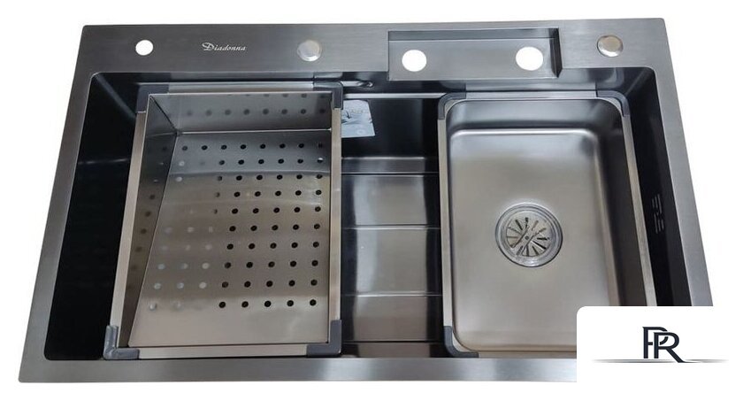 Кухонная мойка Diadonna DS7545B - Изображение №3 — Интернет-магазин ПроЗаказ