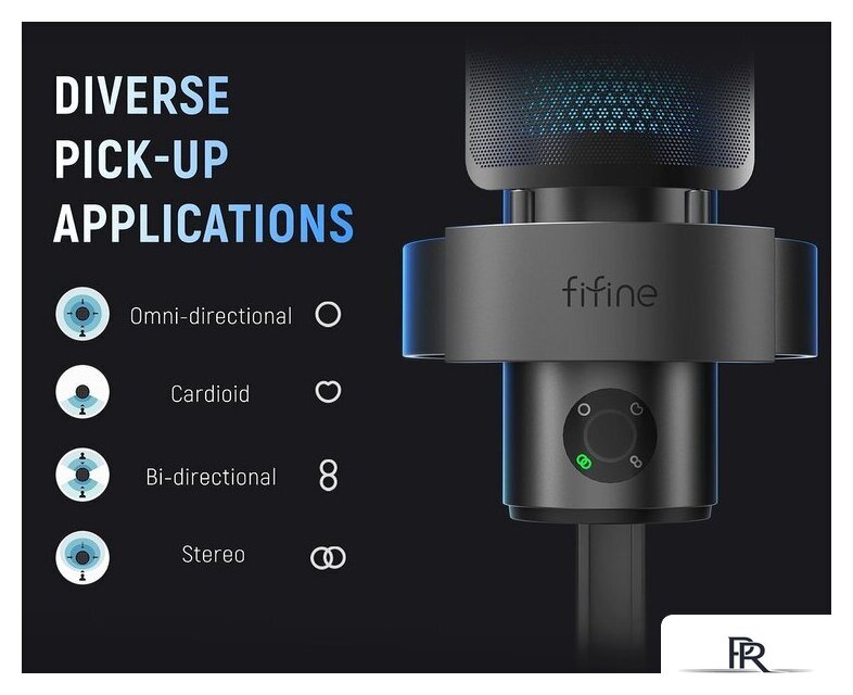 Проводной микрофон FIFINE A9 (черный) - Изображение №6 — Интернет-магазин ПроЗаказ