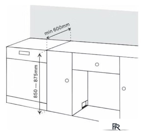 Отдельностоящая посудомоечная машина ARDO DTH1563X2 - Изображение №3 — Интернет-магазин ПроЗаказ