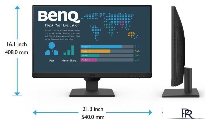 Монитор BenQ Business BL2490 - Изображение №9 — Интернет-магазин ПроЗаказ