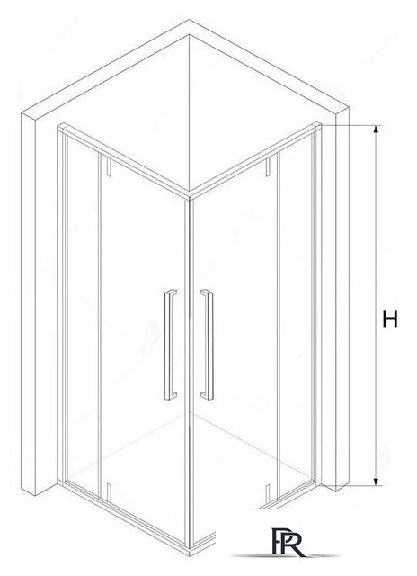 Душевой уголок RGW SV-33B 80x80 - Изображение №2 — Интернет-магазин ПроЗаказ