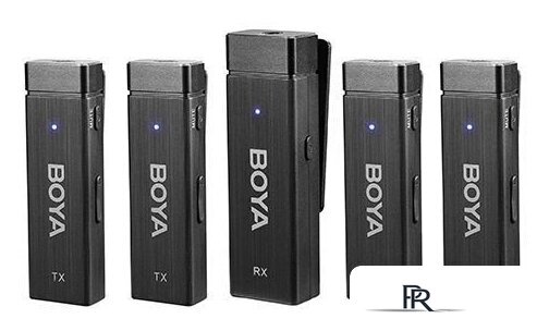 Радиосистема BOYA BY-W4 - Изображение №2 — Интернет-магазин ПроЗаказ