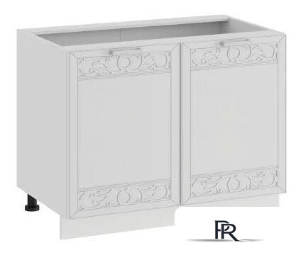 Шкаф напольный Трия Долорес 1Н8 (сноу) - Изображение №1 — Интернет-магазин ПроЗаказ