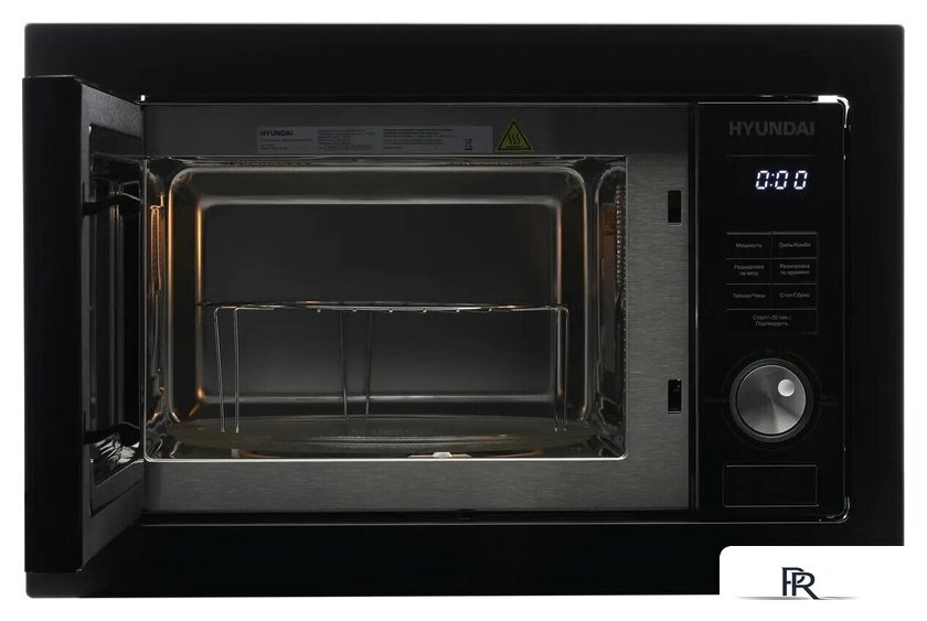 Микроволновая печь Hyundai HBW 2544 BG (черный) - Изображение №2 — Интернет-магазин ПроЗаказ