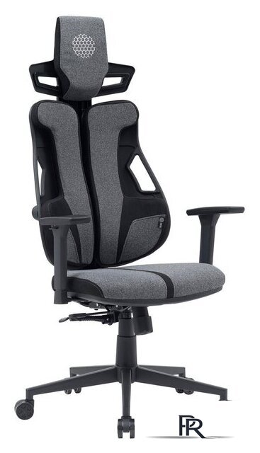 Игровое (геймерское) кресло CACTUS CS-CHR-DUO-GYBK (серый/черный) - Изображение №1 — Интернет-магазин ПроЗаказ