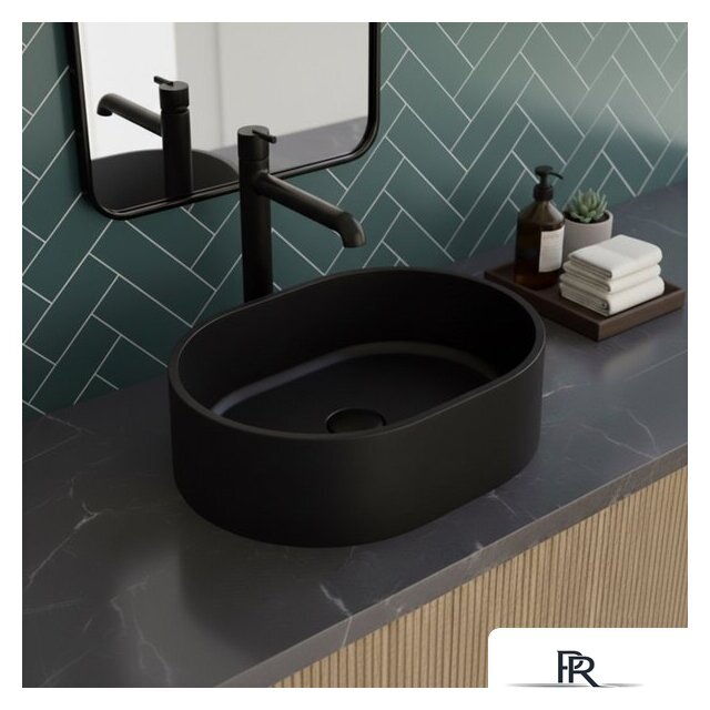 Умывальник Lauter Oliva 21O486DB (Deep Black) - Изображение №5 — Интернет-магазин ПроЗаказ