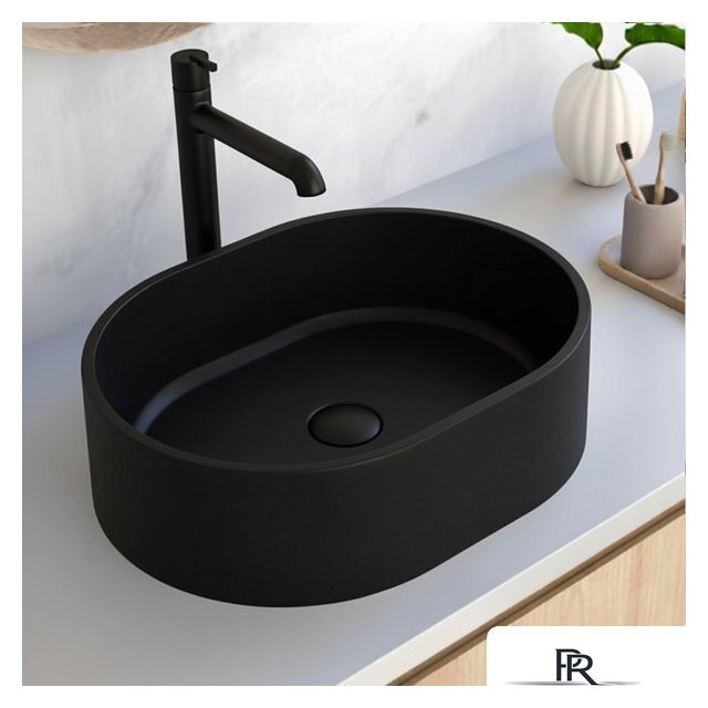 Умывальник Lauter Oliva 21O486DB (Deep Black) - Изображение №6 — Интернет-магазин ПроЗаказ