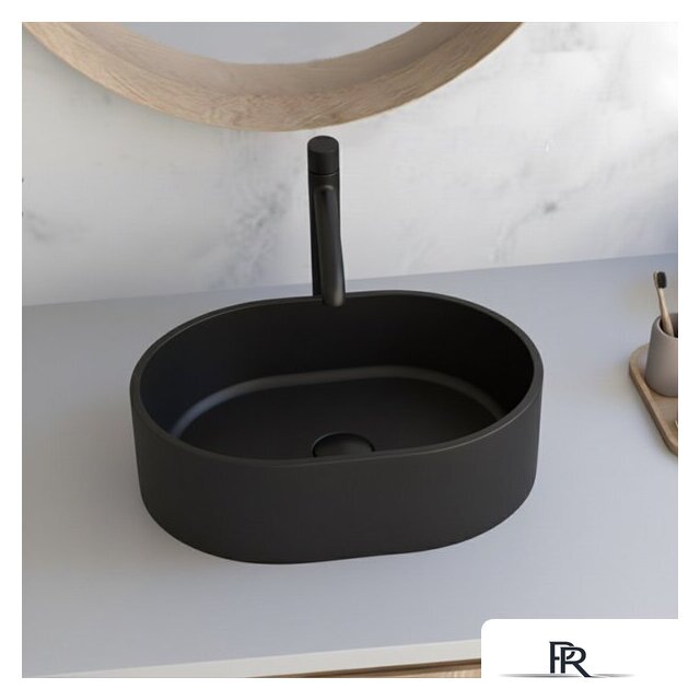 Умывальник Lauter Oliva 21O486DB (Deep Black) - Изображение №10 — Интернет-магазин ПроЗаказ