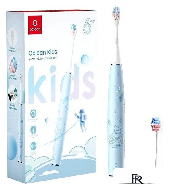 Электрическая зубная щетка Oclean Kids (голубой) - Изображение №1 — Интернет-магазин ПроЗаказ
