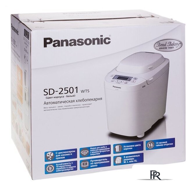 Хлебопечка Panasonic SD-2501WTS - Изображение №25 — Интернет-магазин ПроЗаказ