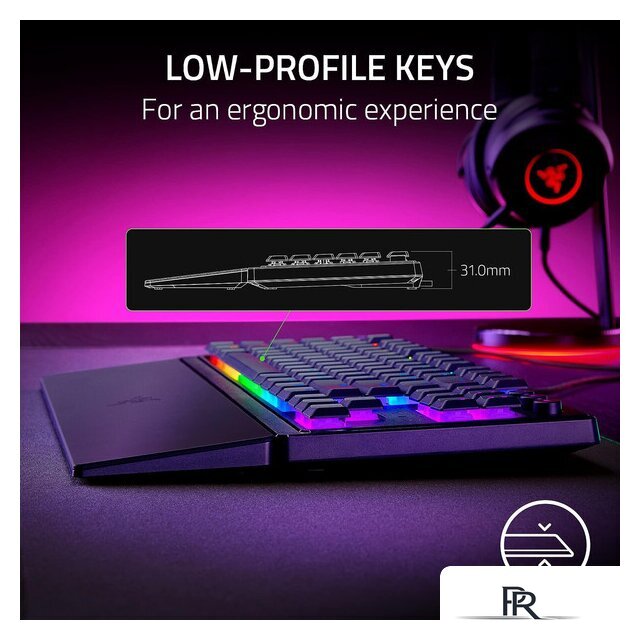 Клавиатура Razer Ornata V3 TKL (нет кириллицы) - Изображение №7 — Интернет-магазин ПроЗаказ