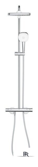Душевая система  Grohe Tempesta System 250 Cube 26689001 - Изображение №3 — Интернет-магазин ПроЗаказ