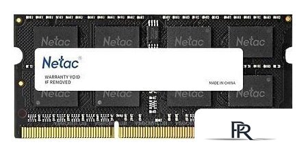 Оперативная память Netac Basic 8GB DDR3 SODIMM PC3-12800 NTBSD3N16SP-08 - Изображение №1 — Интернет-магазин ПроЗаказ