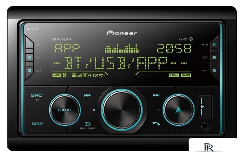 USB-магнитола Pioneer MVH-S620BT - Изображение №1 — Интернет-магазин ПроЗаказ