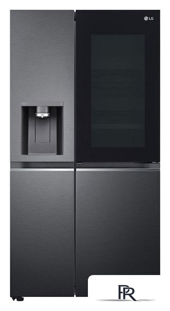 Холодильник side by side LG DoorCooling+ InstaView GSXV90MCAE - Изображение №3 — Интернет-магазин ПроЗаказ