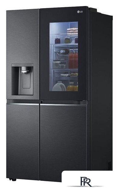 Холодильник side by side LG DoorCooling+ InstaView GSXV90MCAE - Изображение №2 — Интернет-магазин ПроЗаказ