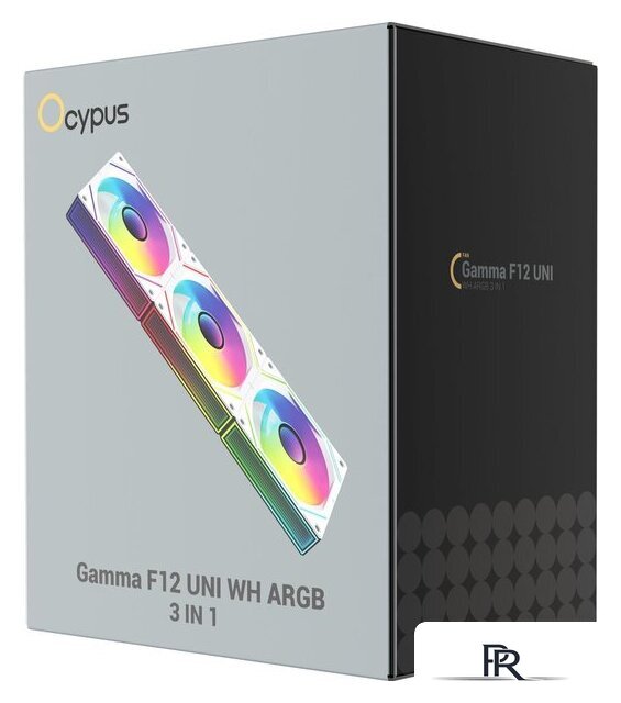 Комплект вентиляторов для корпуса Ocypus Gamma F12 Uni WH ARGB 3IN1 - Изображение №7 — Интернет-магазин ПроЗаказ