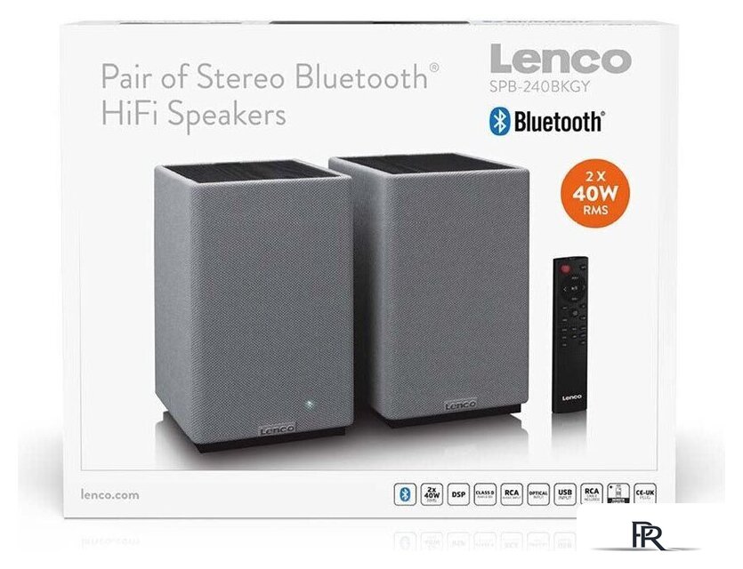 Полочная акустика Lenco SPB-240BKGY - Изображение №7 — Интернет-магазин ПроЗаказ