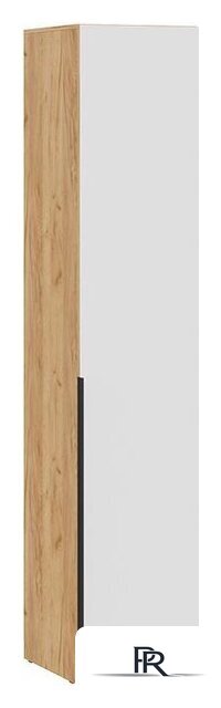 Шкаф-пенал Трия Джоли (дуб крафт золотой/белый матовый) - Изображение №1 — Интернет-магазин ПроЗаказ