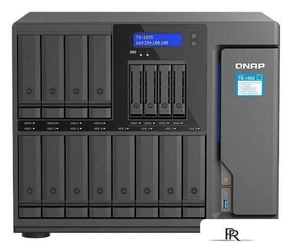 Сетевой накопитель QNAP TS-1655-8G - Изображение №1 — Интернет-магазин ПроЗаказ