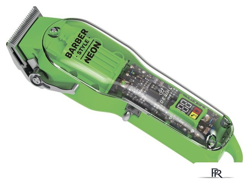 Машинка для стрижки волос Dewal Baber Style Neon 03-081 Green - Изображение №2 — Интернет-магазин ПроЗаказ