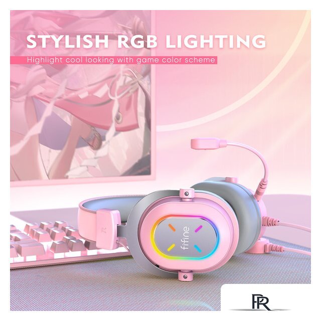 Наушники FIFINE H6X (розовый) - Изображение №8 — Интернет-магазин ПроЗаказ