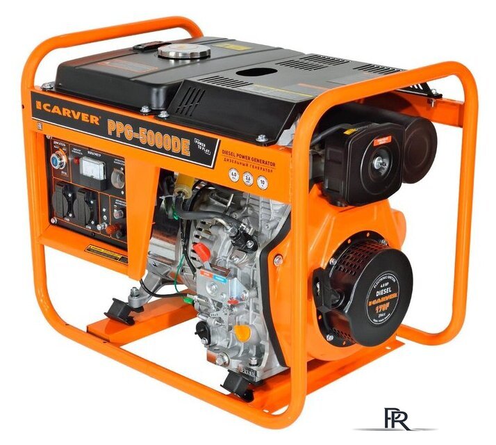 Дизельный генератор Carver PPG-5000DE - Изображение №1 — Интернет-магазин ПроЗаказ