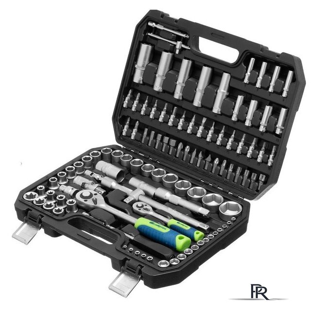 Универсальный набор инструментов СибрТех 13389 (108 предметов) - Изображение №1 — Интернет-магазин ПроЗаказ