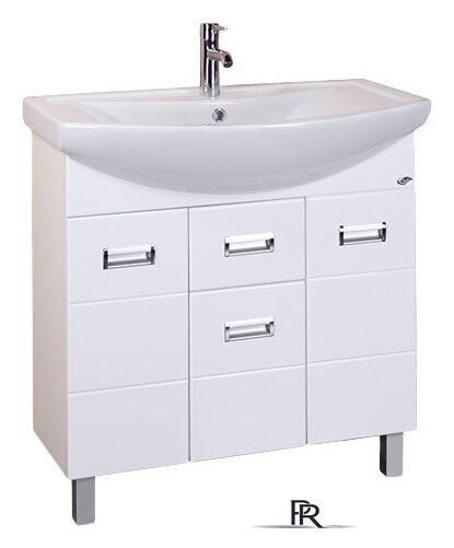  Onika Тумба под умывальник Балтика 80.14 (белый) [108023] - Изображение №1 — Интернет-магазин ПроЗаказ