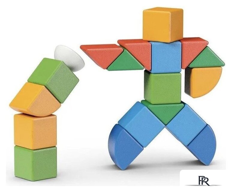 Развивающая игра Geomag Магнитные кубики 4 формы GM209 - Изображение №3 — Интернет-магазин ПроЗаказ