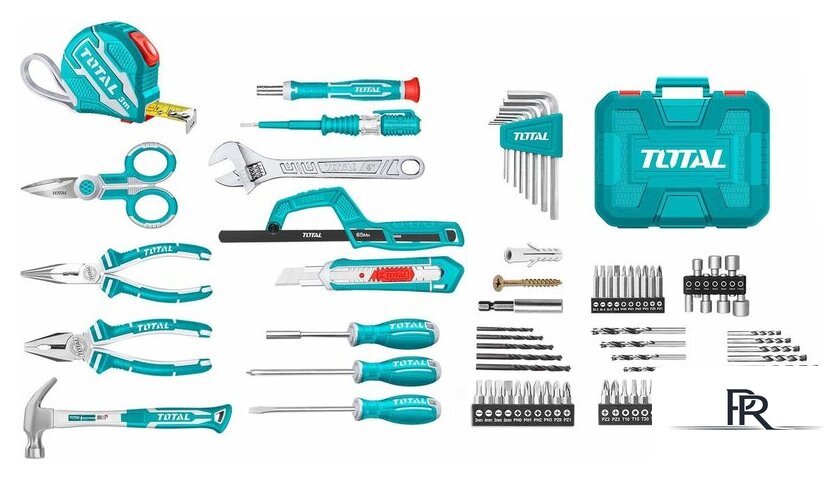 Ударная дрель-шуруповерт Total THKTHP11652 (с 1-м АКБ, кейс, набор оснастки) - Изображение №3 — Интернет-магазин ПроЗаказ