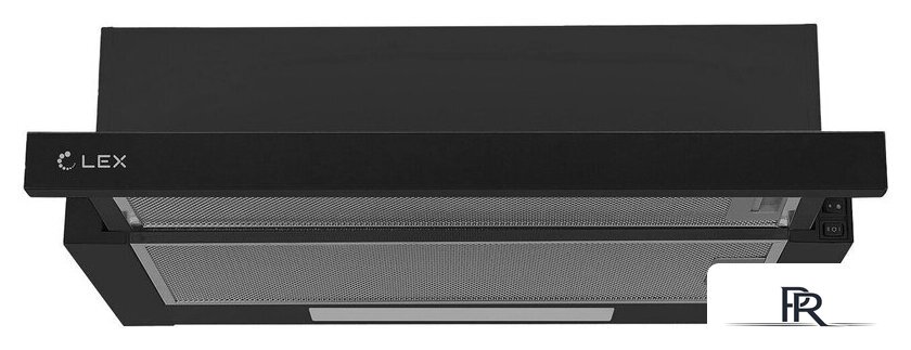 Кухонная вытяжка LEX Hermes G 600 Black - Изображение №1 — Интернет-магазин ПроЗаказ