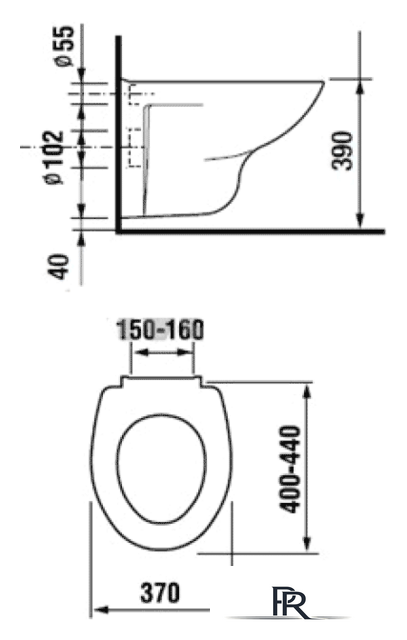 Унитаз подвесной Roca Mateo [893100010] - Изображение №9 — Интернет-магазин ПроЗаказ