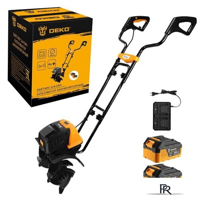 Мотокультиватор аккумуляторный Deko DKET40V 065-1232 - Изображение №1 — Интернет-магазин ПроЗаказ