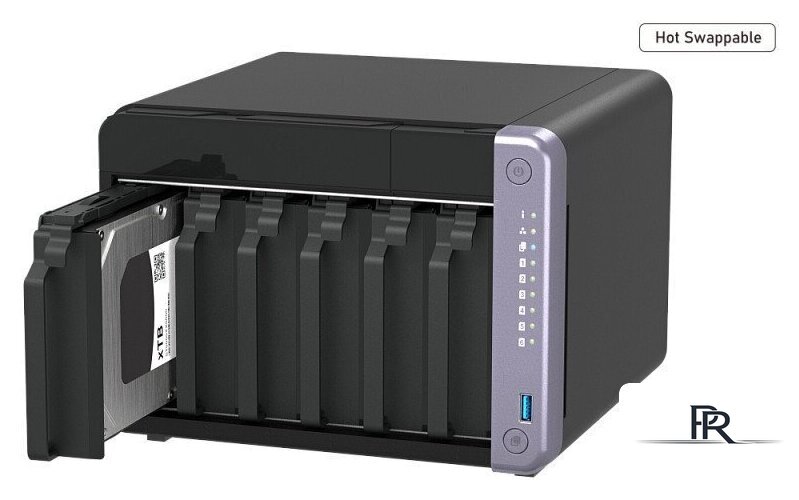 Сетевой накопитель QNAP TS-632X-4G - Изображение №5 — Интернет-магазин ПроЗаказ