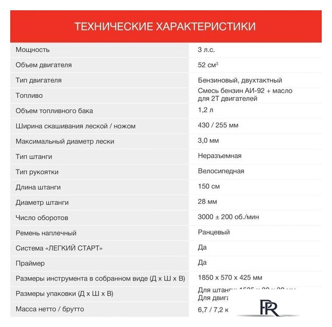 Триммер StarWind GT-52 - Изображение №7 — Интернет-магазин ПроЗаказ