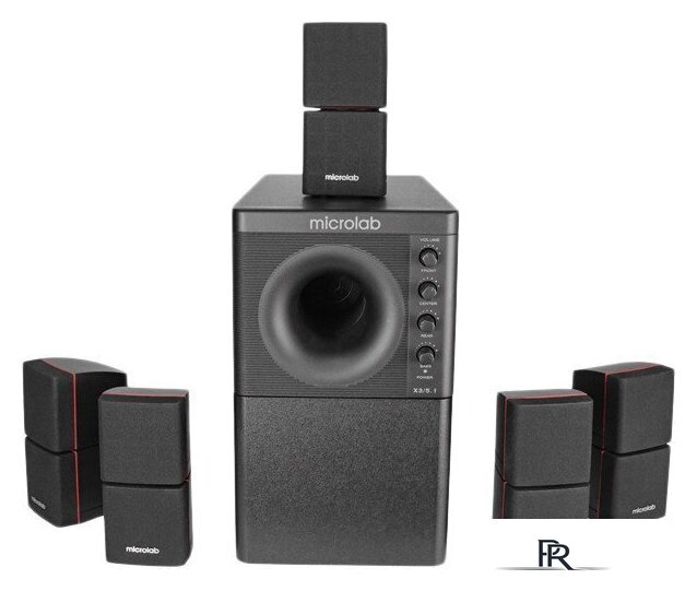 Акустика Microlab X3/5.1 BT - Изображение №1 — Интернет-магазин ПроЗаказ