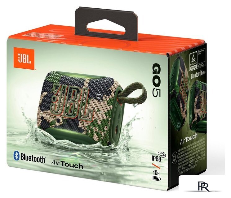 Беспроводная колонка JBL Go 5 (камуфляж) - Изображение №8 — Интернет-магазин ПроЗаказ