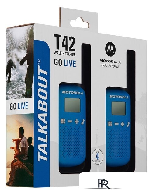 Портативная радиостанция Motorola Talkabout T42 (синий) - Изображение №11 — Интернет-магазин ПроЗаказ
